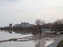 В Кургане начал снижаться уровень реки Тобол