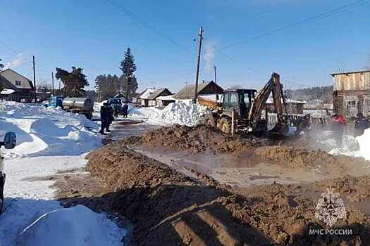 Жители Сузуна остались без воды из-за крупной аварии 22 февраля