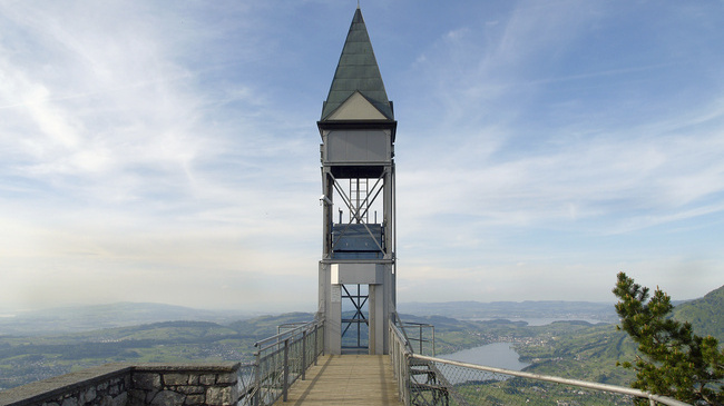 Открытый лифт, Люцерн