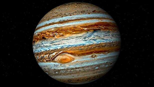 «Полет» над Юпитером с Juno