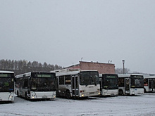 В Самаре из-за метели сбился график движения общественного транспорта 