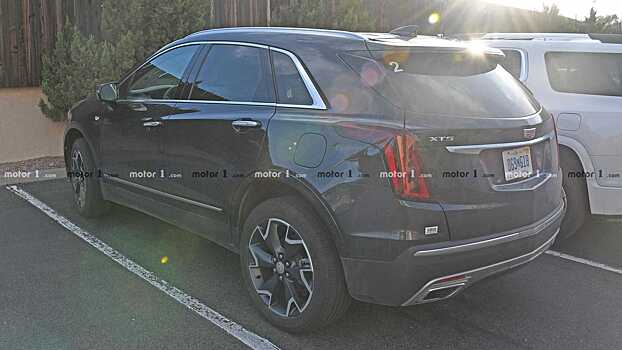 Cadillac XT5 готовится к обновлению