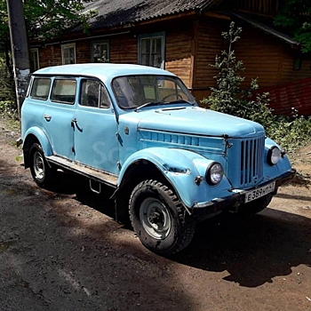 Ещё одна самоделка: ГАЗ-69 с пятидверным кузовом от Skoda 1202