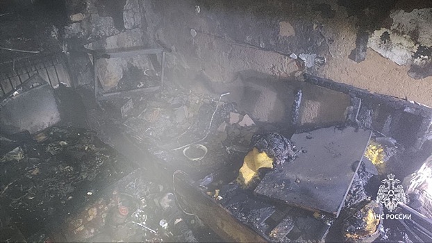 В Воткинске во время пожара в квартире погиб мужчина