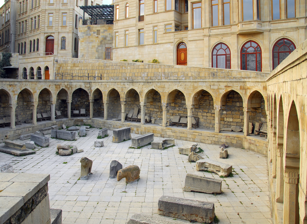 Дворец Ширваншахов, Ичеришехер (Старый город), Баку, Азербайджан, Европа