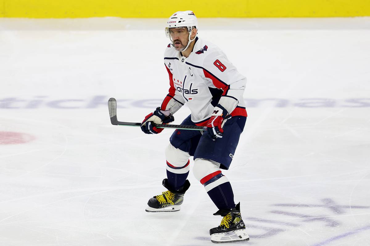 Оценены шансы Овечкина забить тысячный гол в следующем матче НХЛ