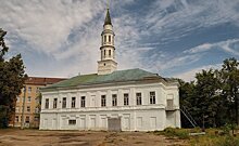 Казанская мечеть Иске Таш "переходит" улицу Меховщиков