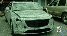 Замаскированный прототип Cadillac CT6 замечен в Теннесси