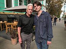 Майкл Дуглас неожиданно прибыл в Киев