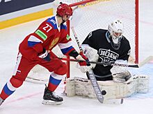 «Россия 25» обыграла «Звёзды и ВХЛ», матч Кубка Первого канала — 2023, кто забил, авторы голов, отчёт