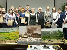 Школьники из района Проспект Вернадского отличились на конкурсе по историческому макетированию
