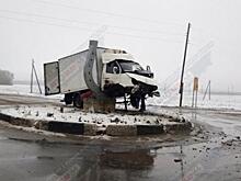Газель столкнулась с подковой