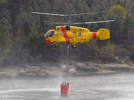 С начала 2021 года вертолеты Ростеха помогли бороться с пожарами в 11 странах