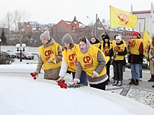 Молодежь «Справедливой России» почтила память героев в преддверии 23 февраля