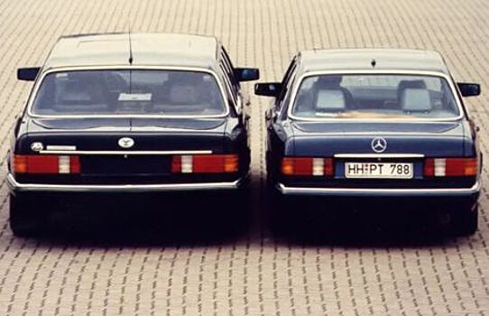 Превращение Mercedes-Benz W126 в шедевр