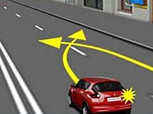 Одновременное перестроение, кто должен уступить дорогу