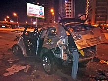 «Touareg» всмятку, девушка погибла
