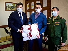 Курскому военкомату передали 800 защитных масок