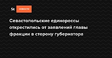 Севастопольские единороссы открестились от заявлений главы фракции в сторону губернатора