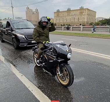 Тимати обзавелся новым мотоциклом MV Agusta