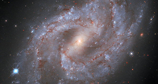 NASA показало небольшой фильм о затухающей суперновой