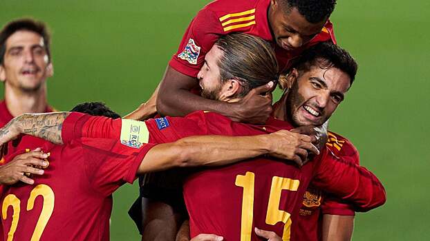 Сборная Испании не проигрывает 15 матчей подряд. Серия длится с 2018 года