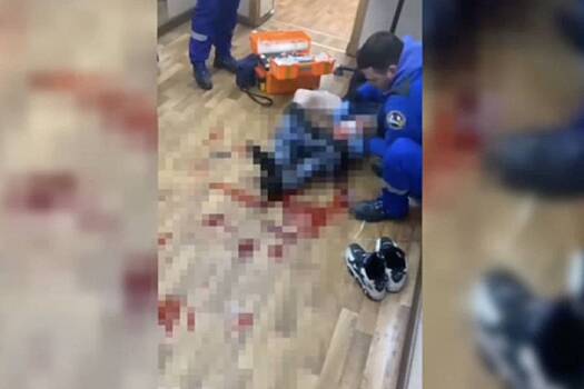 Забрызганный кровью номер российской гостиницы попал на видео