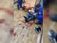 Забрызганный кровью номер российской гостиницы попал на видео