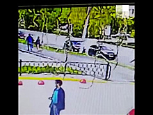 Россиянка за секунды украла сумку с деньгами посреди дороги и попала на видео