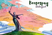 Художница из Екатеринбурга нарисовала Волгоград фломастером