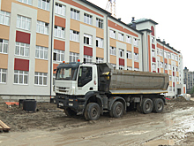 Строительство школы на ул. Артиллерийской планируют завершить в срок