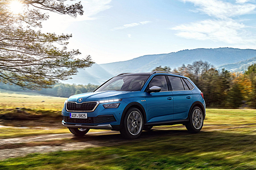 Skoda Kamiq прикинулась внедорожником