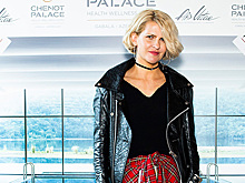 Эвелина Хромченко, Полина Киценко и Евгения Линович на ланче в Novikov School