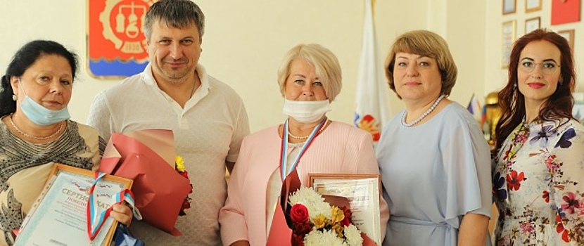 Глава Дзержинска встретился с победителями Всероссийских конкурсов в сфере образования