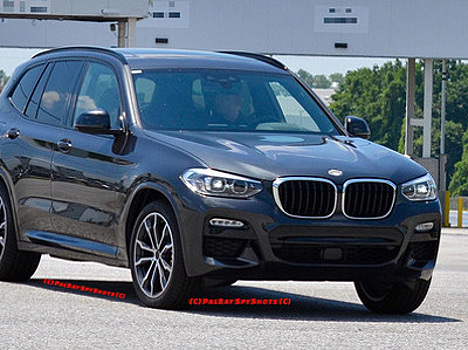 На дорогах засветилась "подогретая" BMW X3