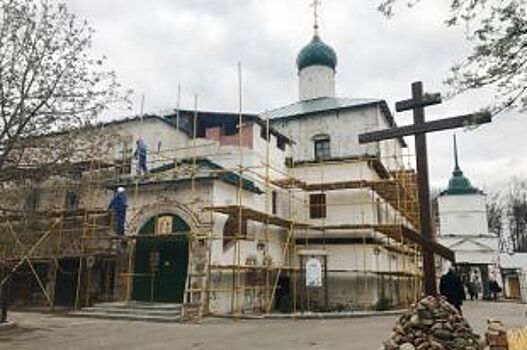 В Ярославле в зоне ЮНЕСКО началась реставрация
