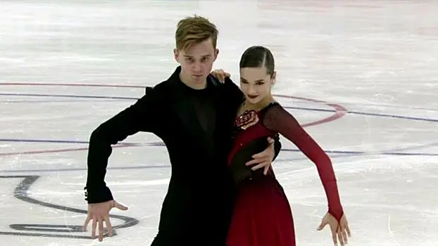 Щербакова и Гончаров - первые в танцах на льду на Гран-при в Перми