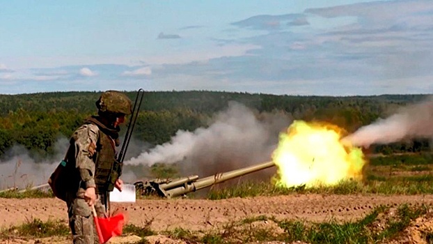 Масштабные стрельбы артиллеристов прошли в РФ