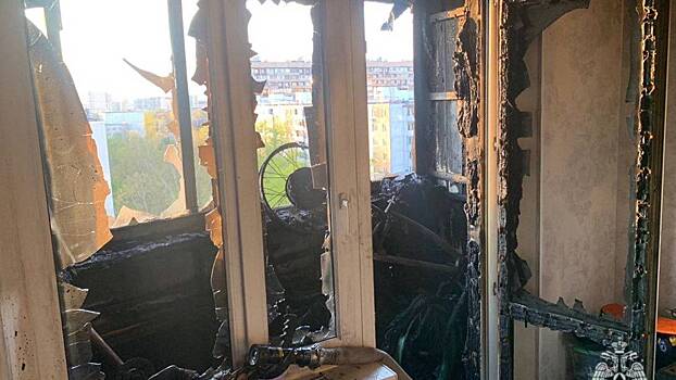 Пожар из-за электровелосипеда произошел в квартире на северо-востоке Москвы