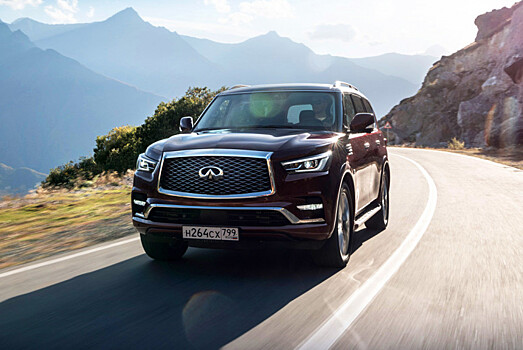 Внедорожник Infiniti QX80 снова обновлен: цены в России