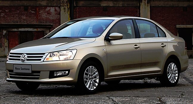 Volkswagen New Santana — собрат Skoda Rapid на рынке Китая