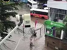 На спасение тонущего Туапсе вместо экстренных служб вышла женщина со шваброй