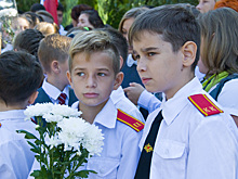 Школьники Анапы вступили в Союз казачьей молодёжи Кубани