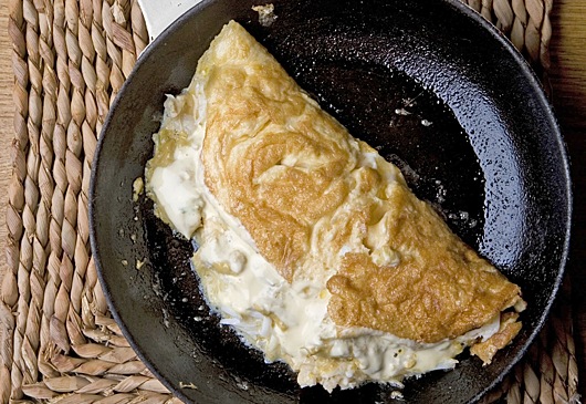 Рецепт для похудения: омлет с крабовыми палочками
