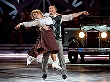 Ирина Пегова изобразила «рабу любви» на шоу «Ледниковый период»