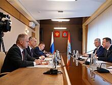 Дмитрий Азаров провел рабочую встречу с послом республики Беларусь