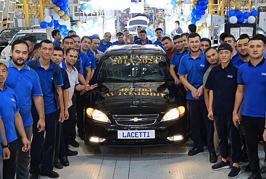 С конвейера сошел последний седан Chevrolet Lacetti