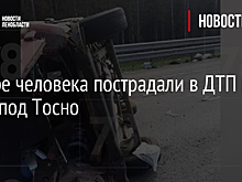Четыре человека пострадали в ДТП на М-11 под Тосно