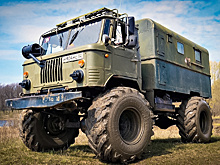 ГАЗ 66 "Слон" - самый проходимый дом на колёсах