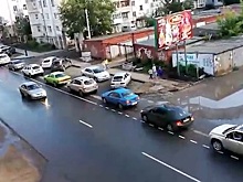 Омичи жалуются на неправильную разметку на улице Пушкина